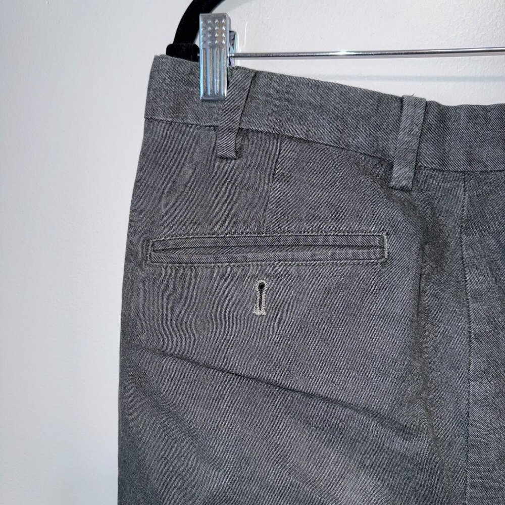 Brooks Brothers Red Fleece Mens Gray Slim Fit Trouser Pants W34 L34 - Picture 9 of 9